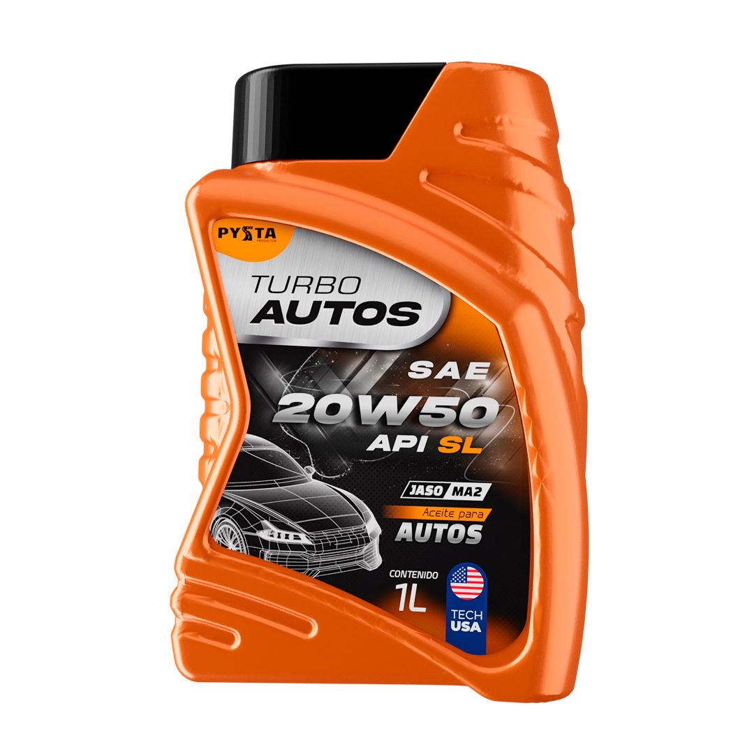 SAE 20W50 API SL - TURBO  AUTOS 1L