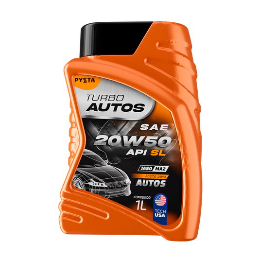 SAE 20W50 API SL - TURBO  AUTOS 1L